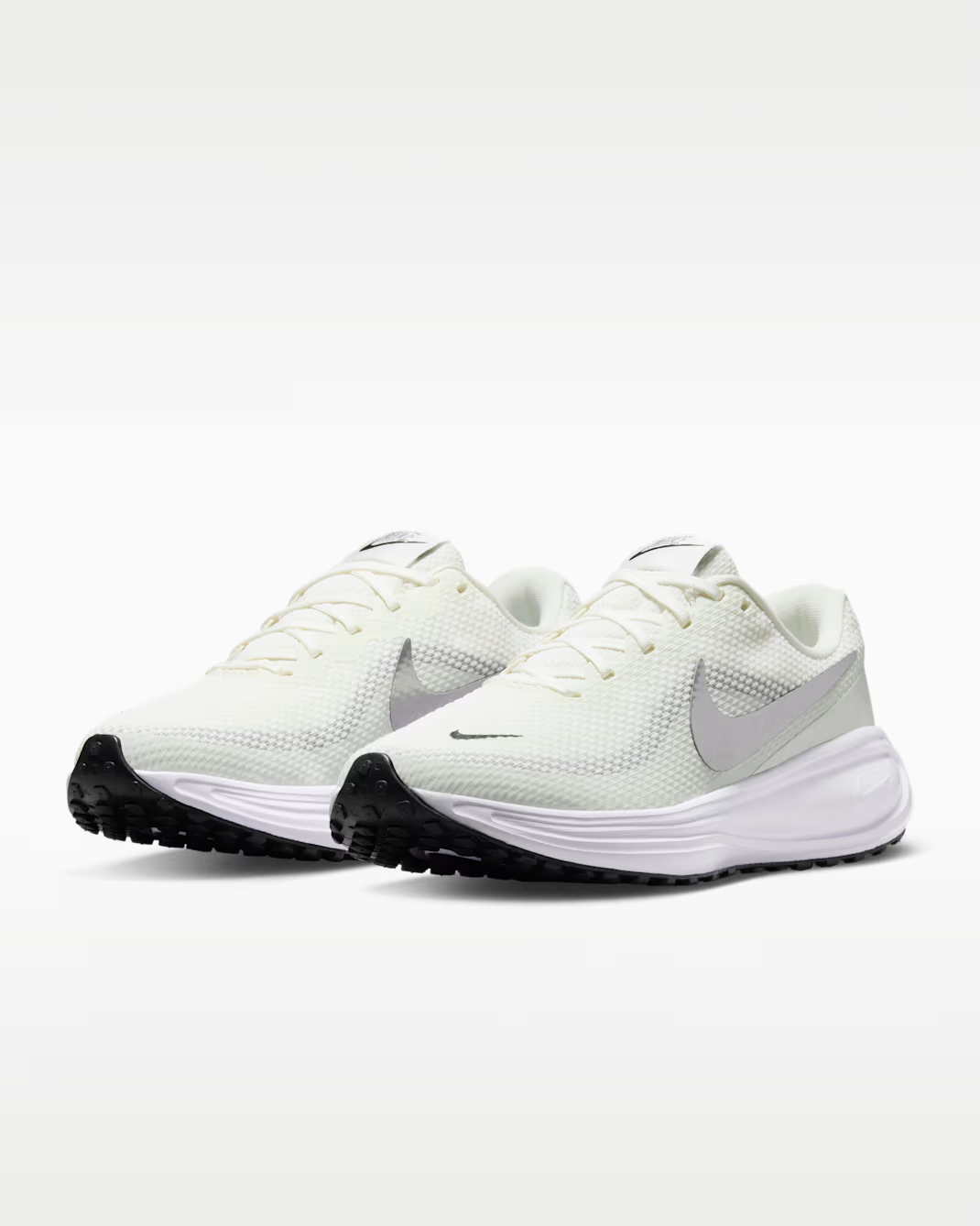 W NIKE REVOLUTION 8 SAIL-METALLIC SILVER-WHITE