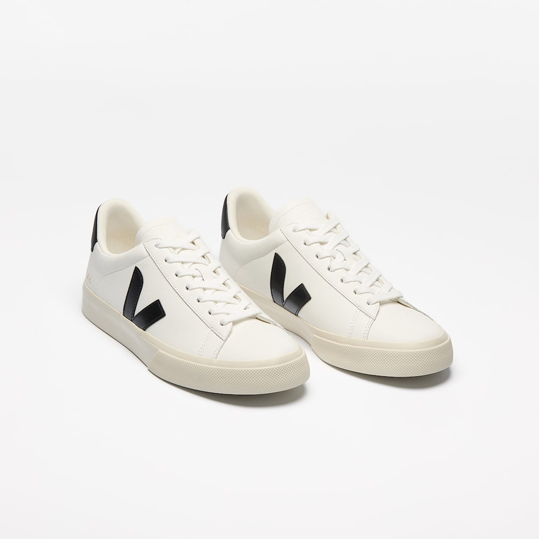 VEJA CAMPO CHROMEFREE EXTRA WHITE/BLACK HOMBRE