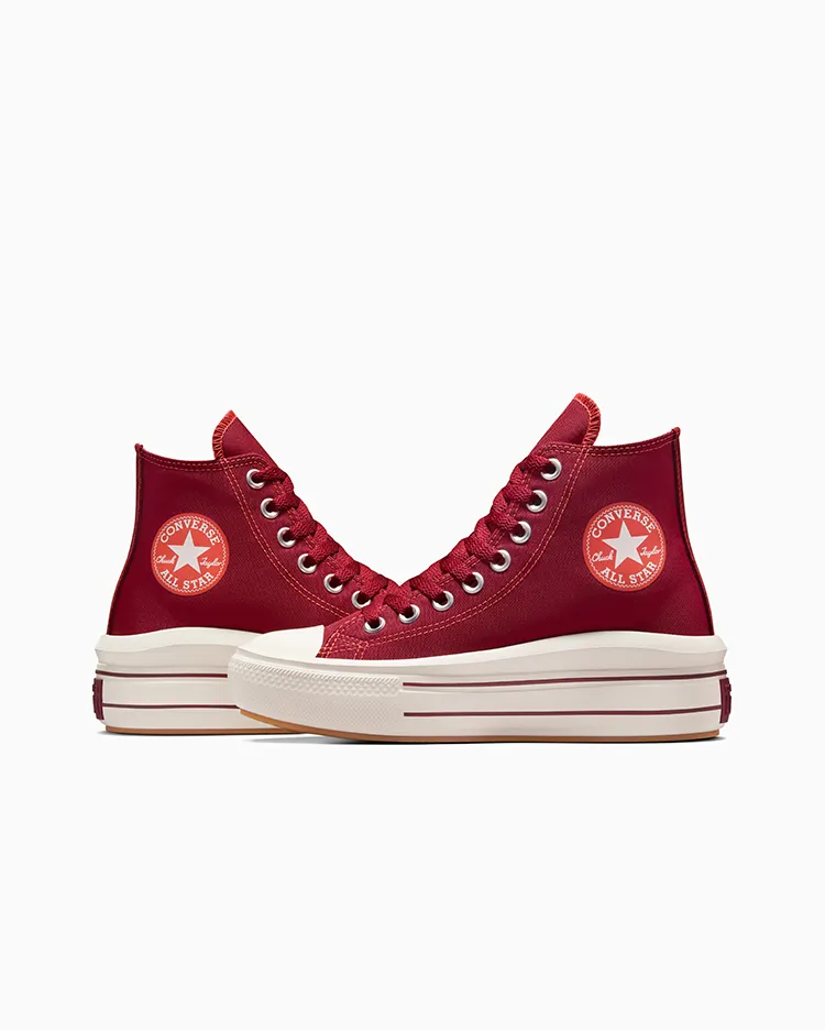 CONVERSE CTAS MOVE HI PARK RED/EGRET/VERMILLION RED
