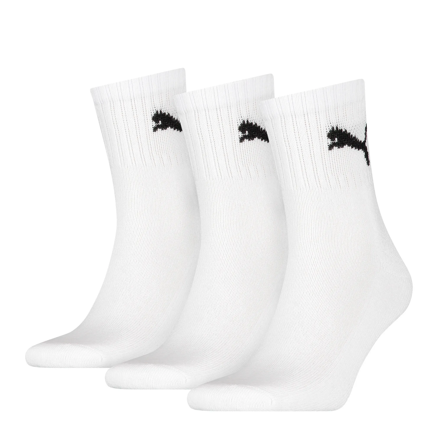 PUMA SHORT CREW 3P UNISEX WHT