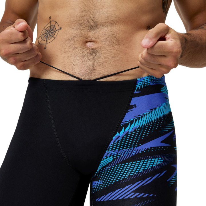 TRAJE DE BAÑO NATACIÓN HOMBRE SPEEDO MEDLEY LOGO JAMMER AZUL