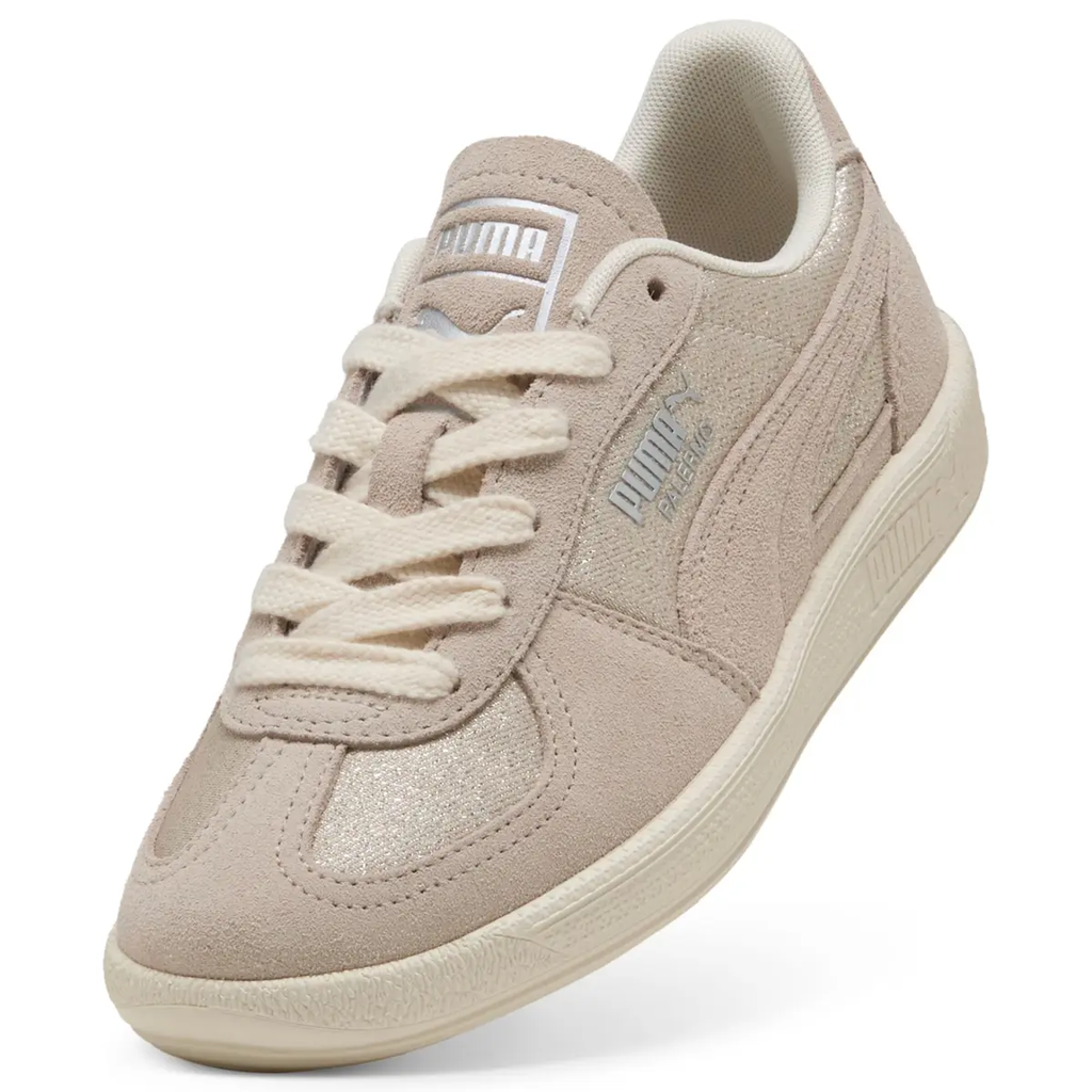 PUMA PALERMO LET IT SHINE BEIGE/SILVER JUNIOR FEMENINO