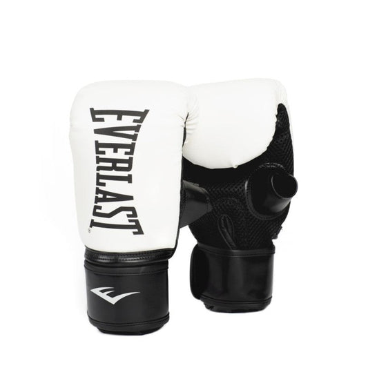 GUANTE BOX EVERLAST ELITE CARDIO WHITE/BLACK
