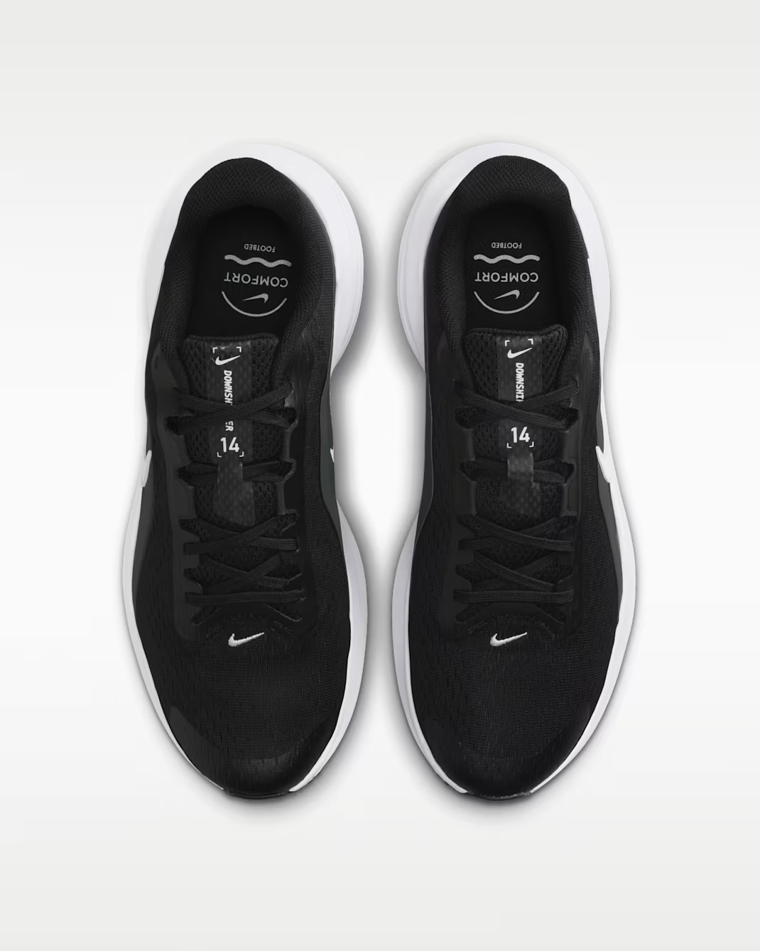 NIKE DOWNSHIFTER 14 BLACK/WHITE