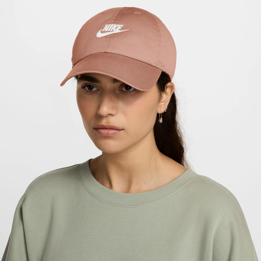 NIKE CLUB CAP ROSE GOLD/WHITE