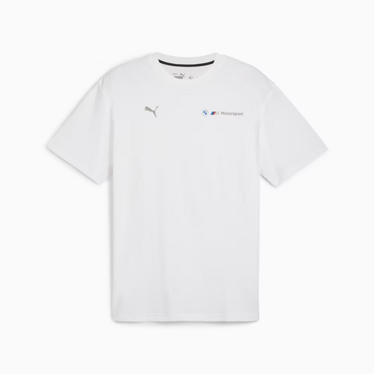 PLAYERA PUMA BMW MMS ESSENTIALS WHITE