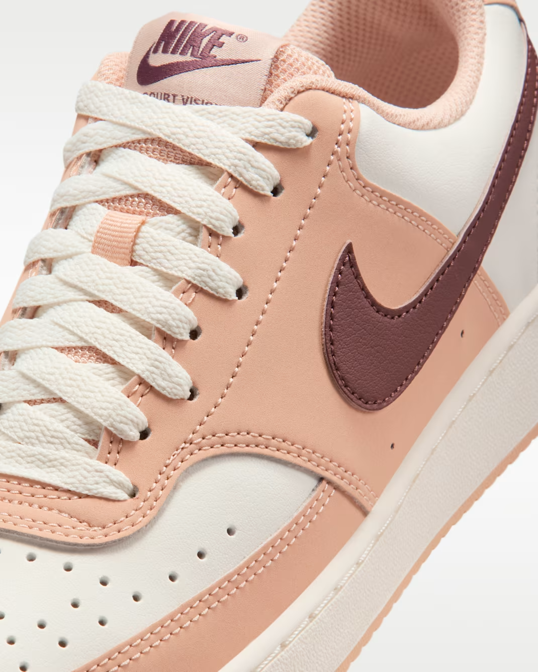 W NIKE COURT VISION LO P NBK SHIMMER/SAIL-TATTO