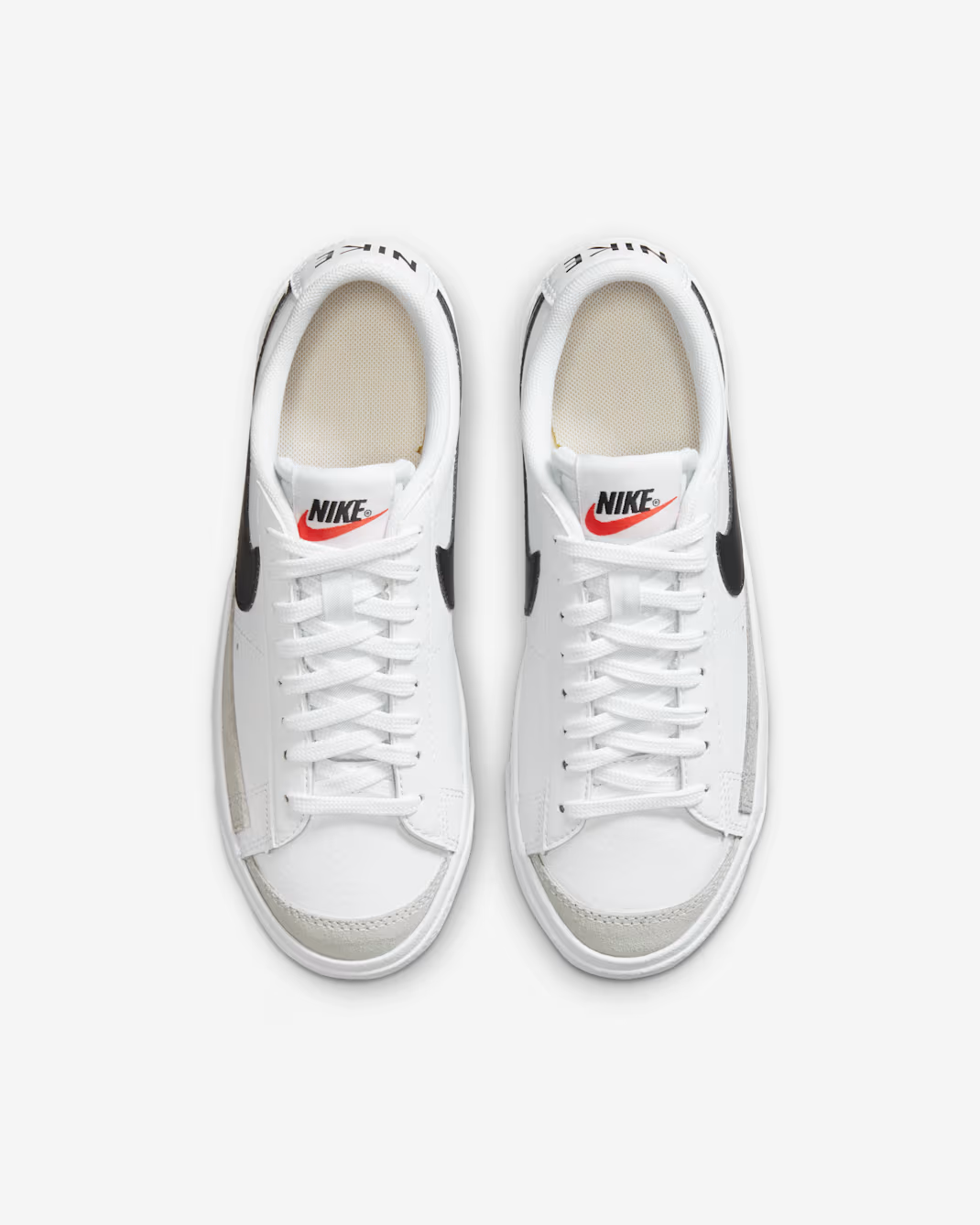 BLAZER LOW 77 WHITE/BLK DA4074-101 # 5.5