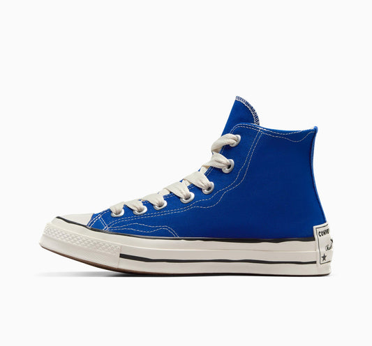 CHUCK 70 HI BLUE/WHITE/BLACK