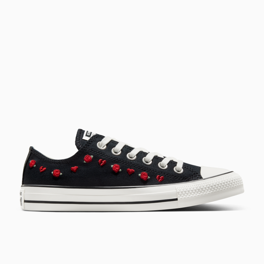 CONVERSE CHUCK TAYLOR ALL STAR "VALENTINE'S BLACK/RED/EGRET