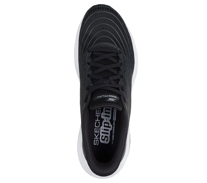 MAX CUSHIONING GLIDE-STEP BLACK/WHITE