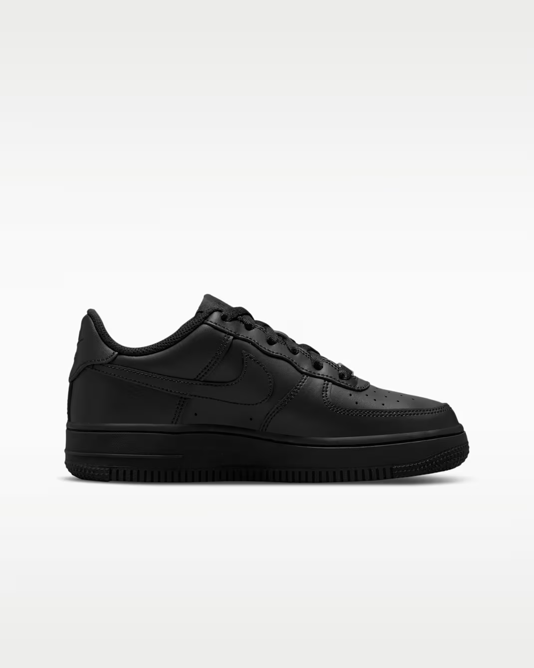 AIR FORCE 1 LE BG BLK/BLK DH2920-001 # 3.5Y