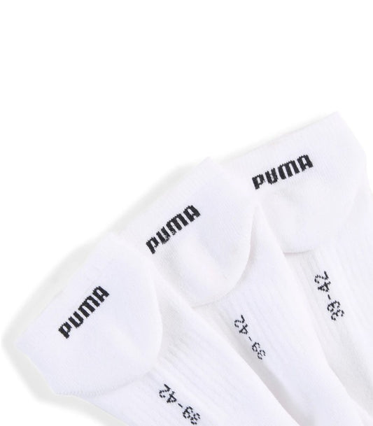 PUMA UNISEX CUSHIONED SNEAKER 3P WHITE