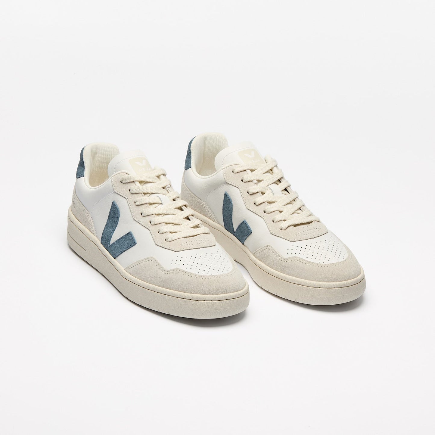 TENIS V-90 WHITE/NAVY