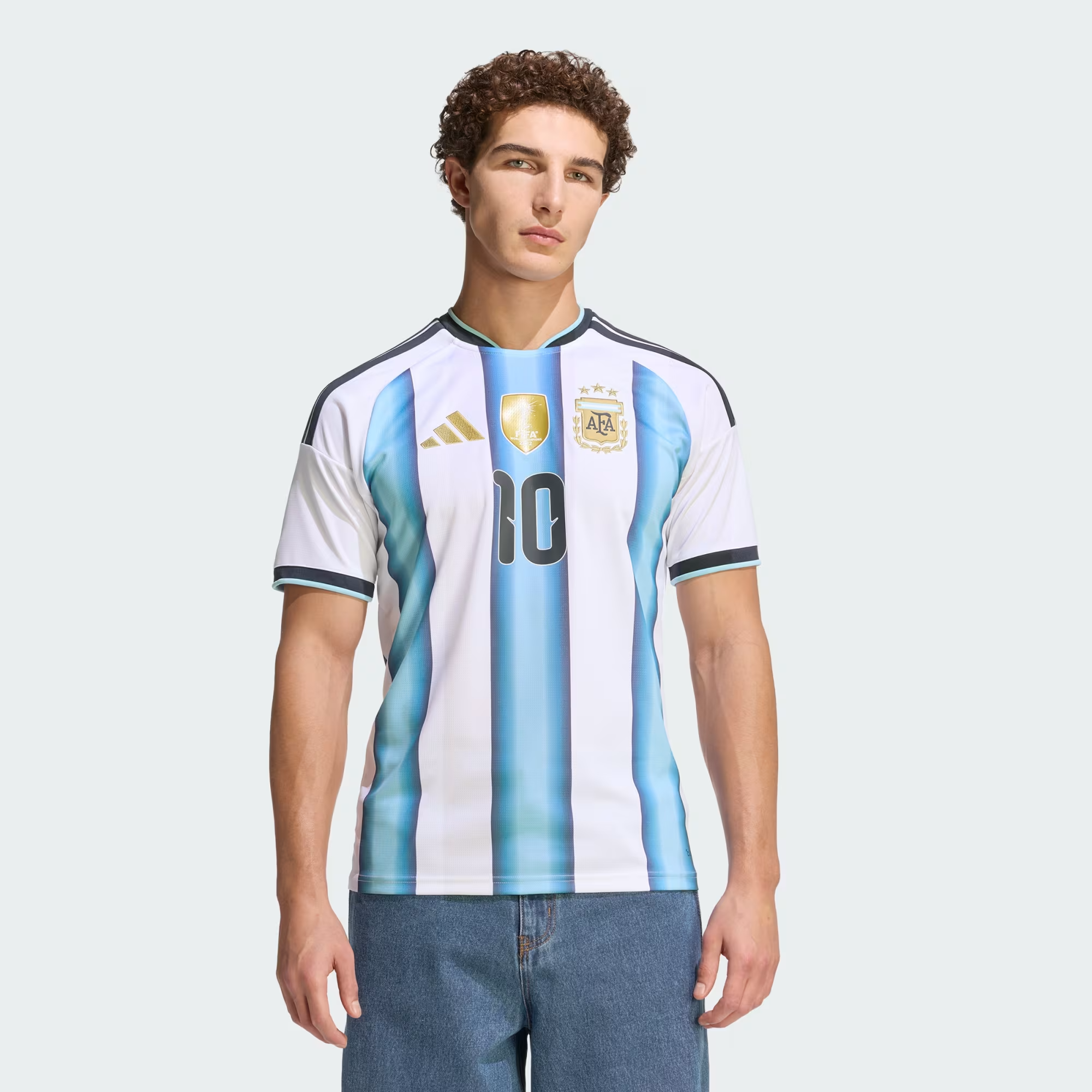 ADIDAS ORIGINALS ARGENTINA AFA HOME JERSEY 26 'MESSI'