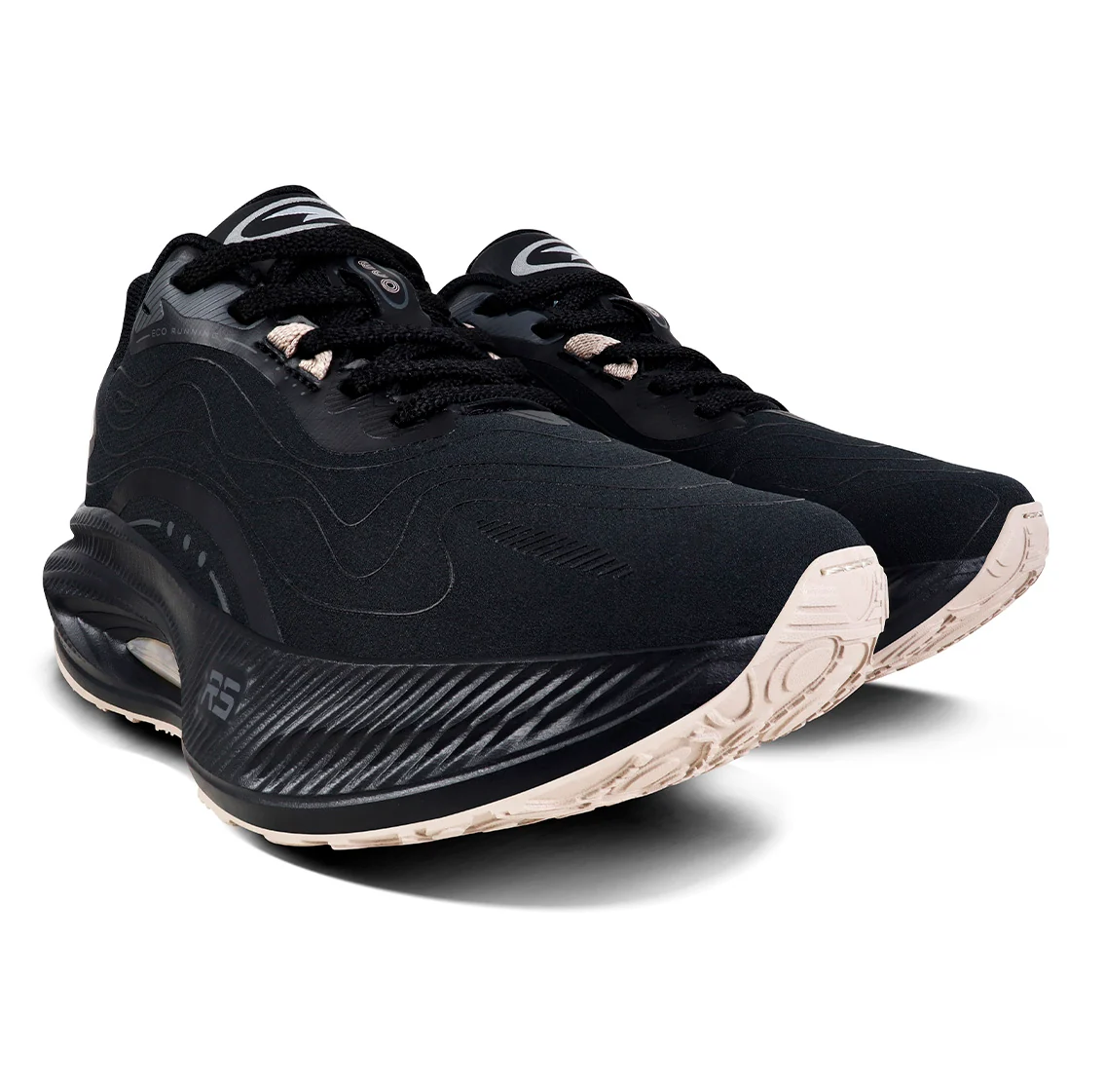 ECO-WOMEN BLACK/BLACK MUJER