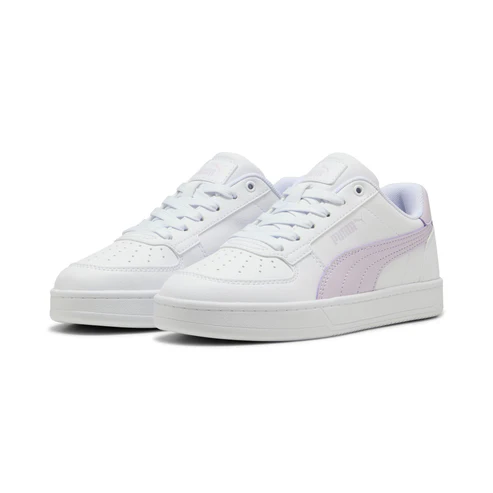PUMA CAVEN 2.0 JUVENILES WHT/PURPLE