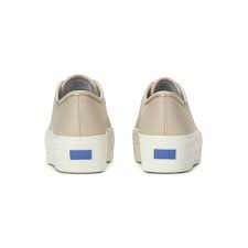 TRIPLE UP LEATHER BEIGE MUJER