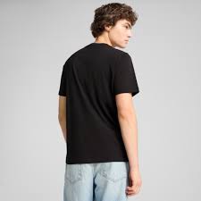 PUMA GRAPHICS SNEAKER TEE BLACK HOMBRE