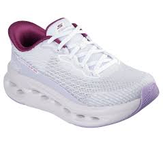 MAX CUSHION ING GLIDE-STEP-S WHT/LAVANDER