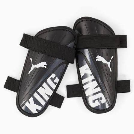 ESPINILLERAS PUMA KING STRAP UNISEX BLK/WHT HOMBRE