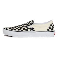 VANS CLASSIC SLIP-ON CHECKERBOARD – BLACK/OFF WHITE