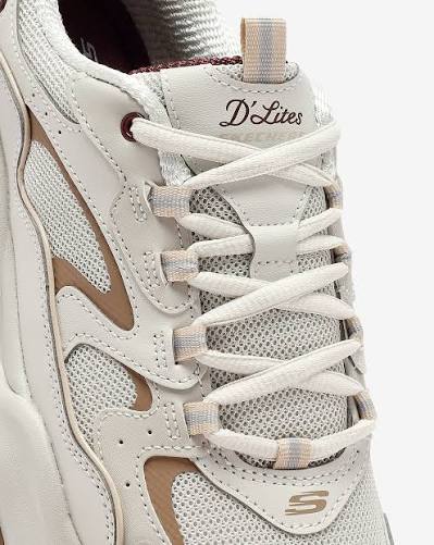 D'LITES 5.0-UPGRADED WHITE/BROWN
