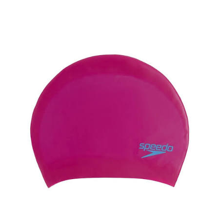 SPEEDO GORRO DE NATACIÓN - LONG HAIR (PINK) JUNIOR FEMENINO