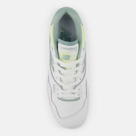 NEW BALANCE 550 WHITE/LIMELIGHT MUJER