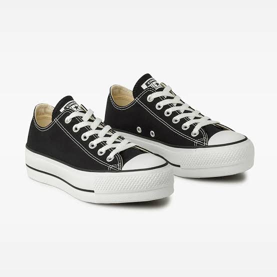 CTAS LIFT OX BLACK/WHITE 166585C # 3 UNISEX