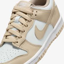 NIKE DUNK LOW BG BIEGE/WHITE