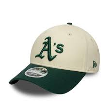 OAKLAND ATHELTICS  BEIGE/GREEN UNISEX