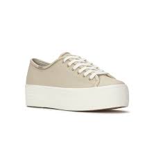 TRIPLE UP LEATHER BEIGE MUJER