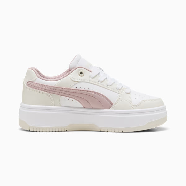 REBOUND FEMME LOW WNS GRAY-MISTY PINK-WHITE MUJER