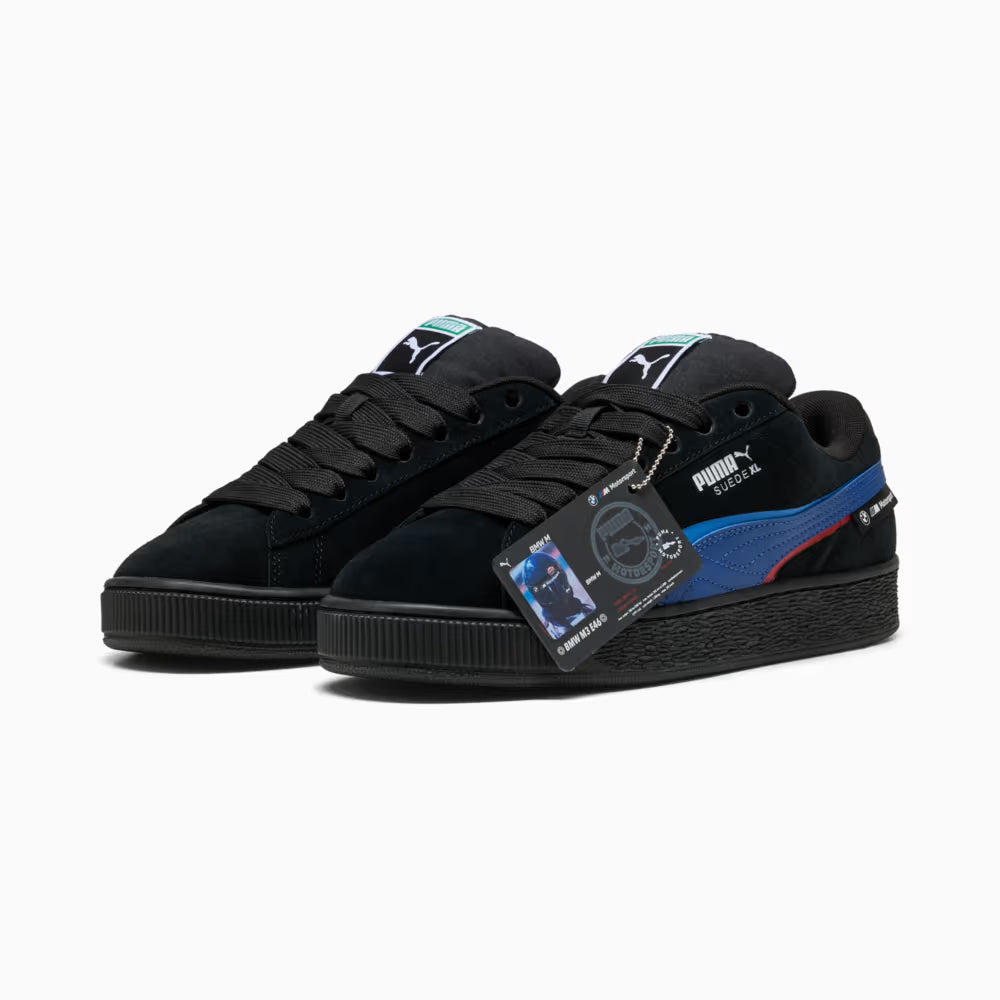 BMW MMS SUEDE XL BLACK/BLU