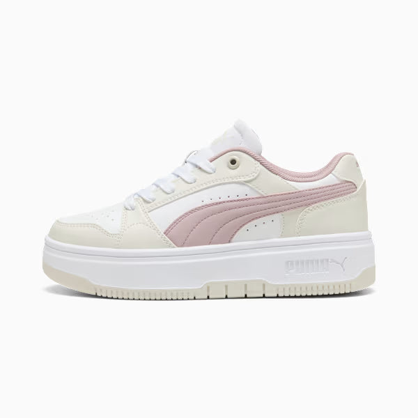 REBOUND FEMME LOW WNS GRAY-MISTY PINK-WHITE MUJER