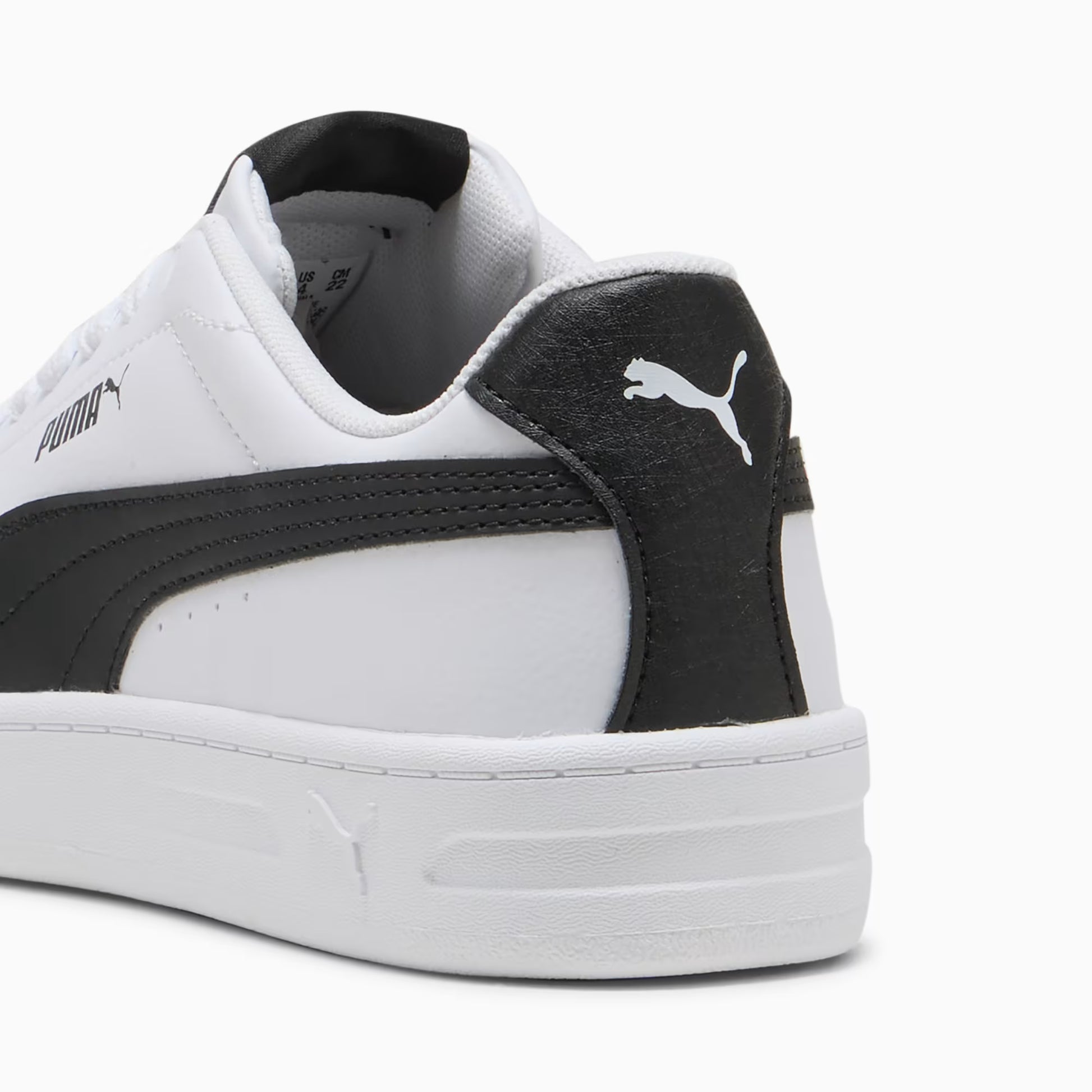 COURT CLASSIC CLEAN JR WHITE/BLACK JUNIOR MASCULINO