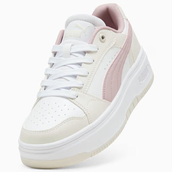 REBOUND FEMME LOW WNS GRAY-MISTY PINK-WHITE MUJER