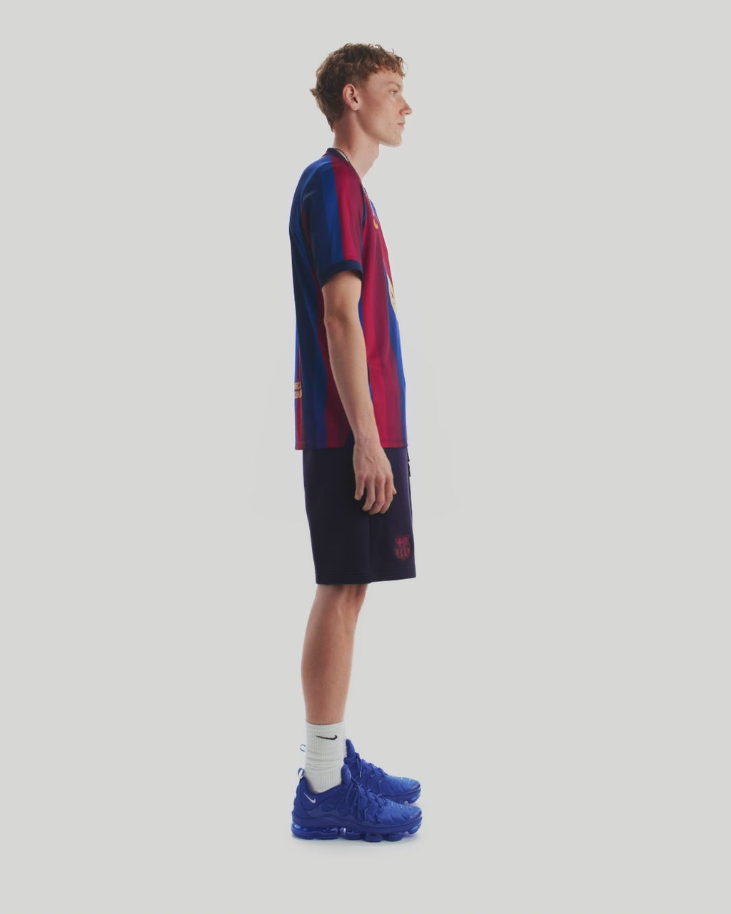 FCB M NK DF JSY SS STAD HM BLUE/RED