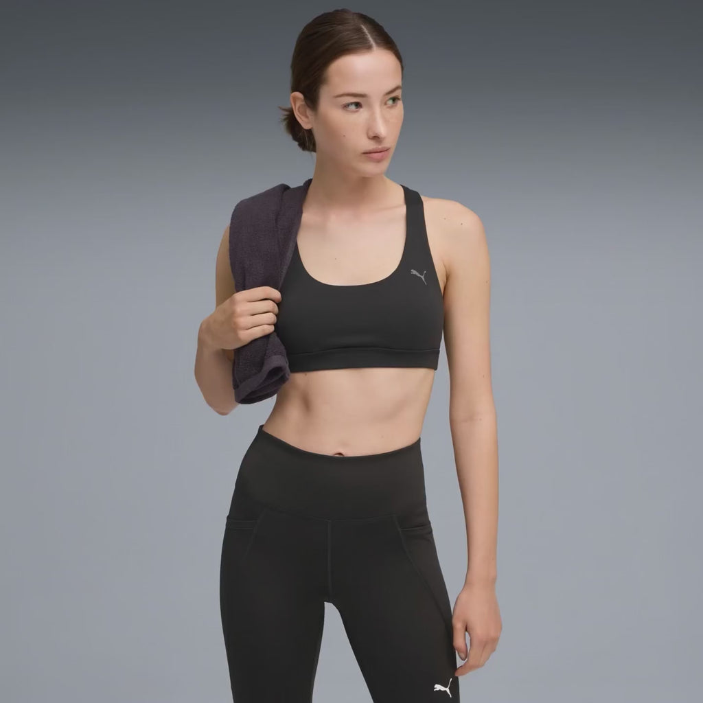 CLOUDSPUN BRA MID W BLACK