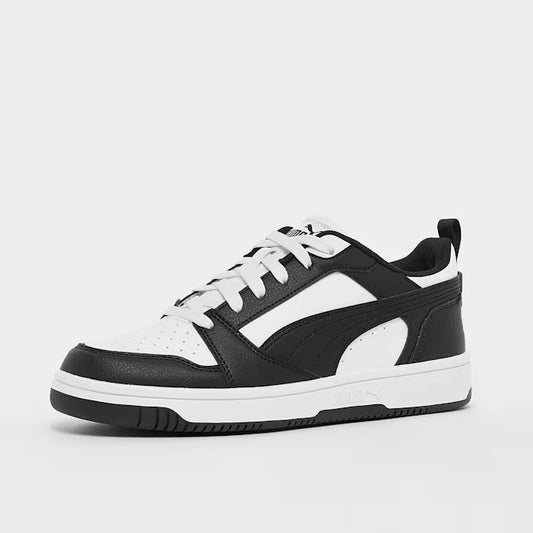 PUMA REBOUND V6 LOW JUVENILES WHITE/BLACK