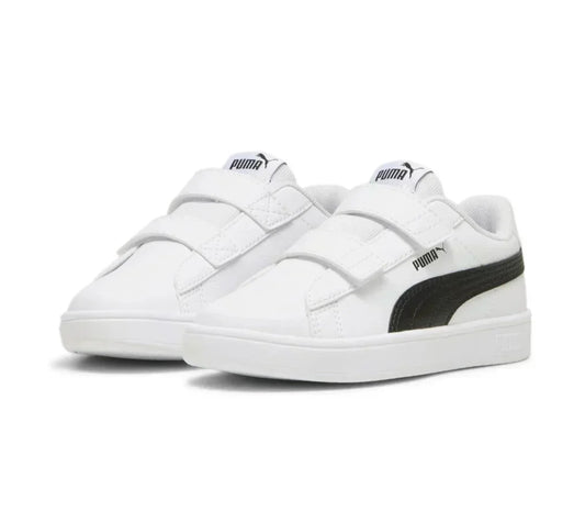 PUMA RICKIE CLASSIC V PS WHITE/BLK NIÑO PRE-ESCOLAR
