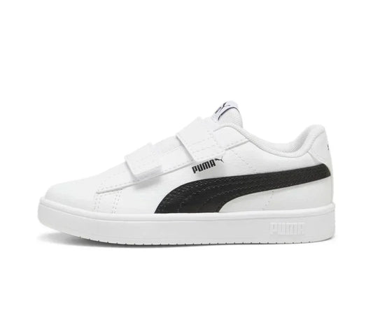 PUMA RICKIE CLASSIC V PS WHITE/BLK NIÑO PRE-ESCOLAR