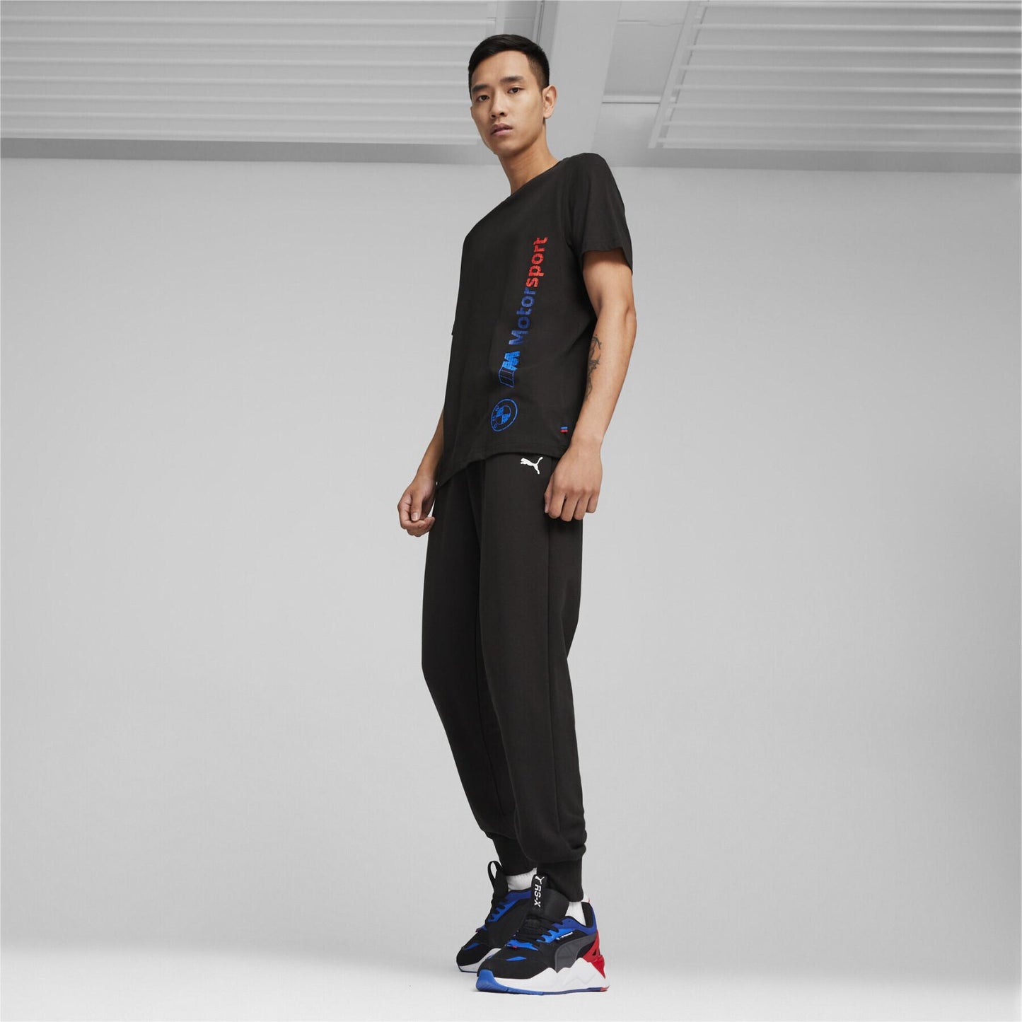 PUMA BMW MMS LOGO TEE WHITE