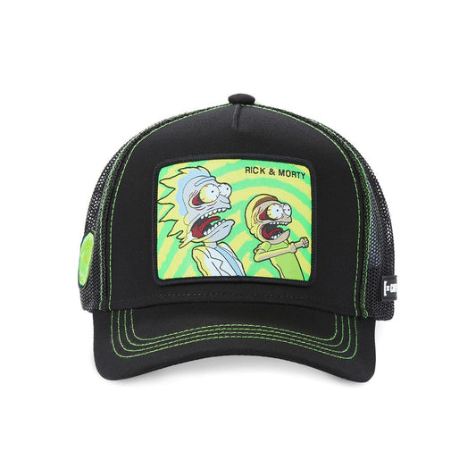 CAPSLAB RICK AND MORTY BLACK/GREEN
