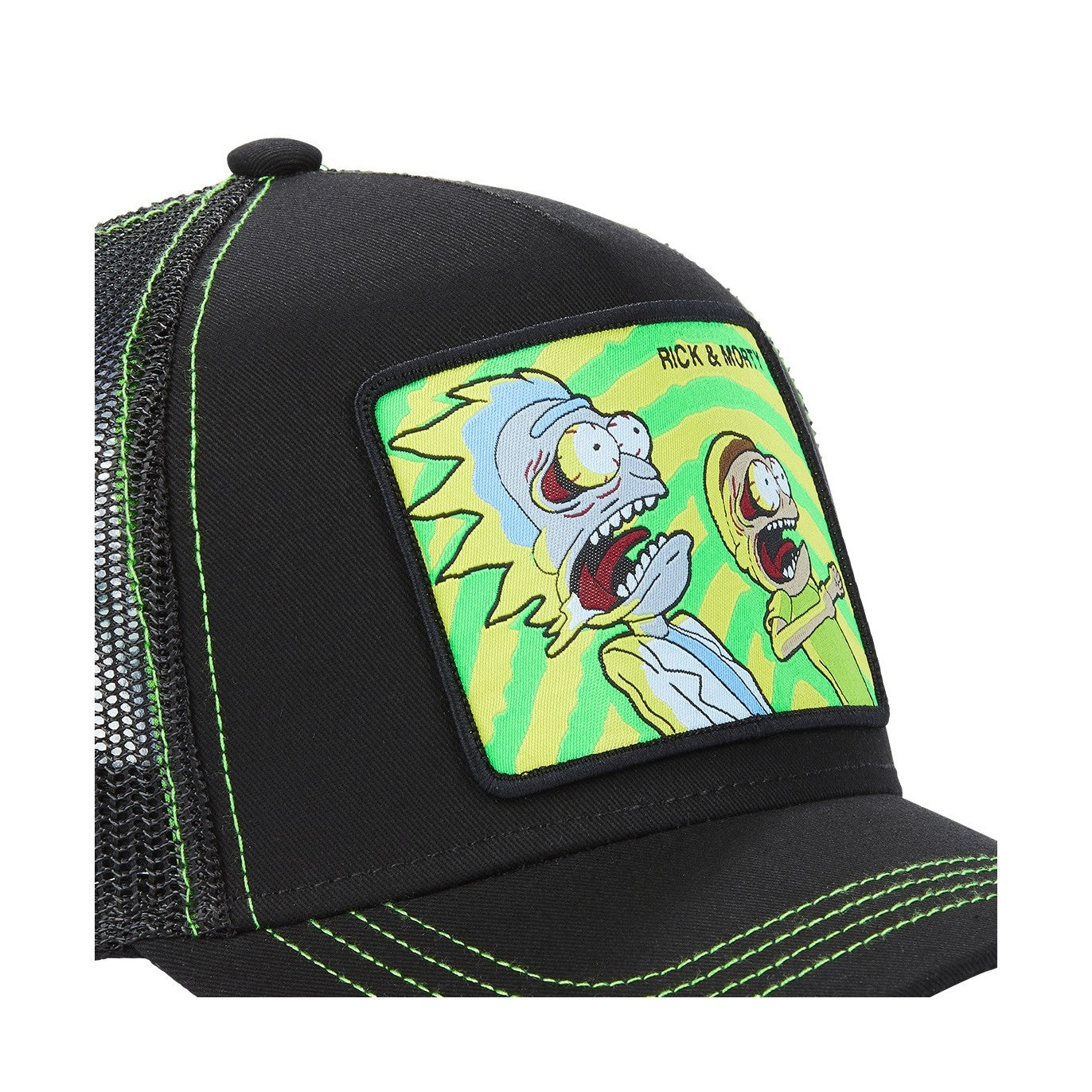 CAPSLAB RICK AND MORTY BLACK/GREEN
