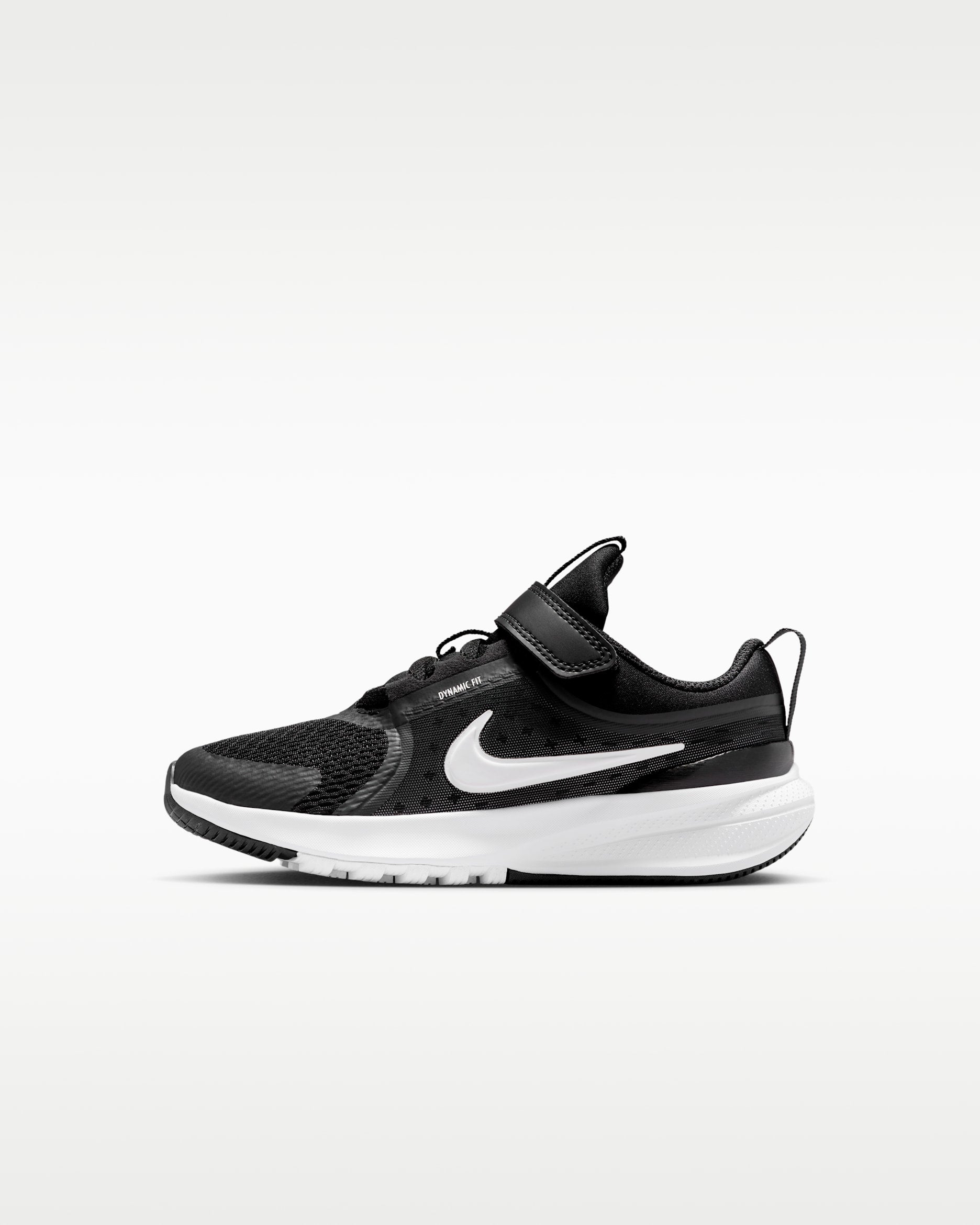 NIKE STAR RUNNER 5 PS BLACK-WHITE PRE-ESCOLAR UNISEX