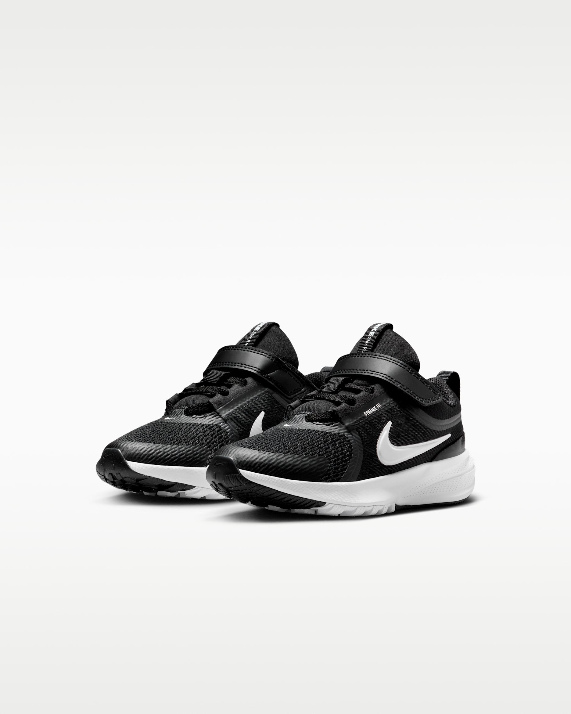 NIKE STAR RUNNER 5 PS BLACK-WHITE PRE-ESCOLAR UNISEX