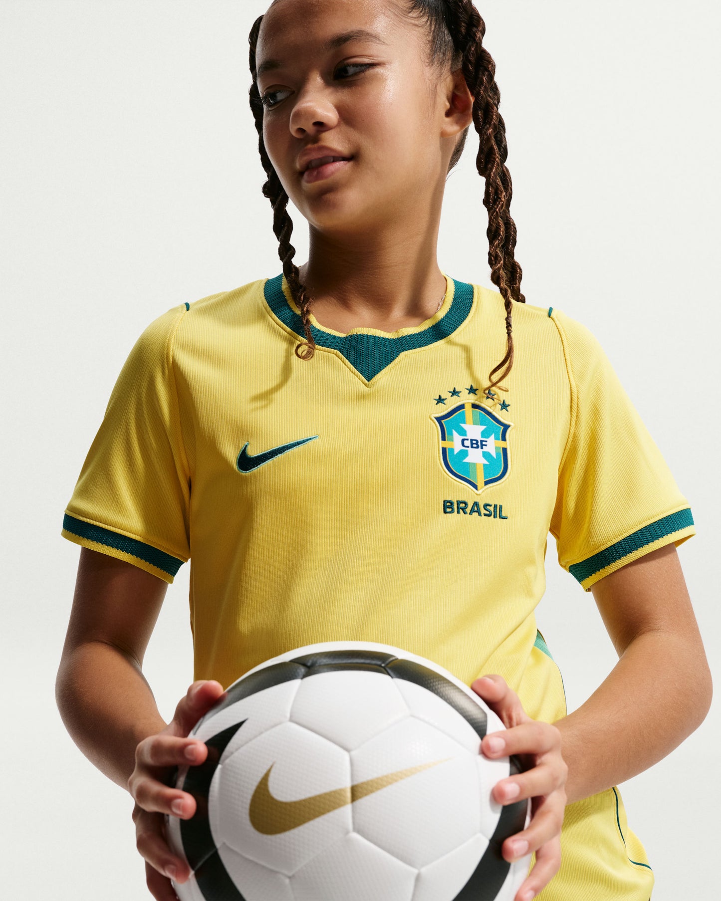 BRAZIL 2026 YOUTH HOME JERSEY YELLOW