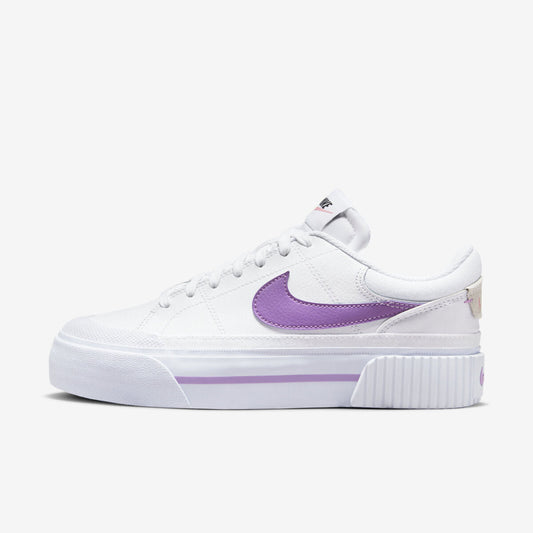 WMNS COURT LEGACY LIFT WHITHE/PURPLE DM7590-103 # 10